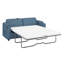 Canapé-lit escamotable avec matelas à mémoire de forme et deux ports USB-602713238