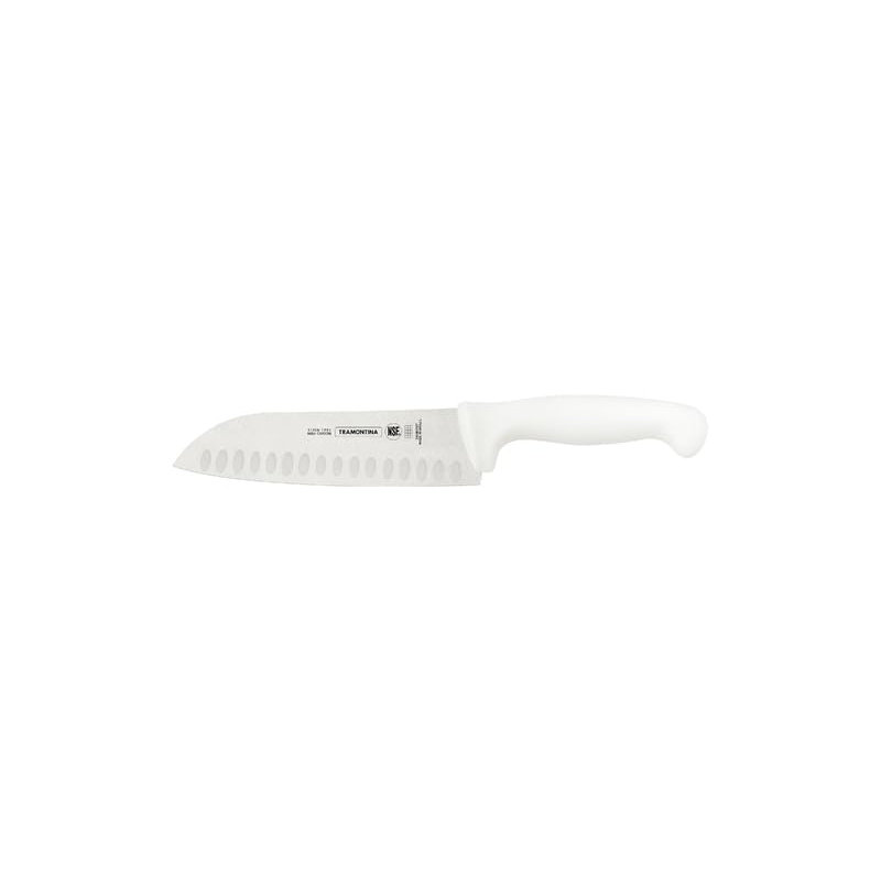 Couteau Santoku 7 po - Blanc