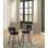 Laub Swivel Upholstered Counter Stool