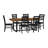 Amarapal Double Pedestal Dining Set-362168895-309184389
