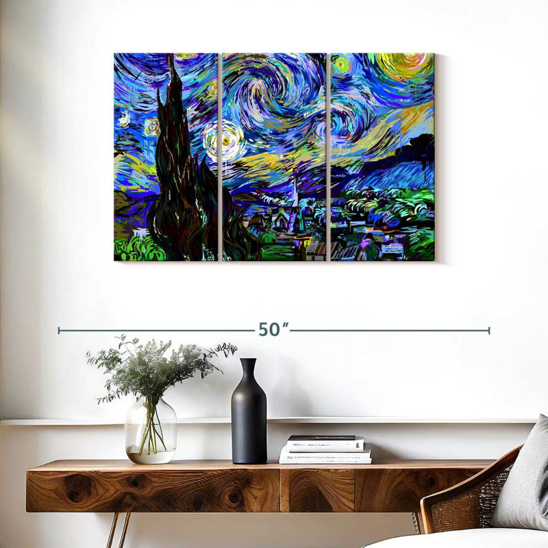 Avery Starry Night 2019, 24" H x 38" W