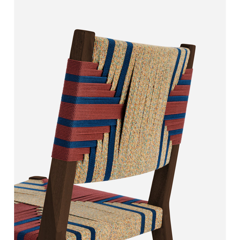 Monimbo Dining Chair, Coffee/Momotombo Pattern