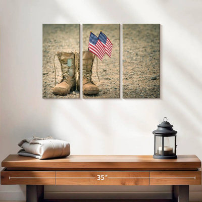 Mait USA Flag Military Boots