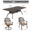 Alexaundrea 8 - Person Patio Dining Set with Rectangular Table , Cushions Included-602216672