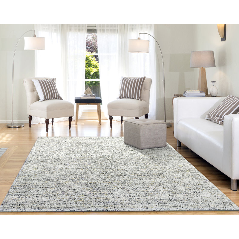 MEHARI 6.7X9.6 23308-6686 IVORY/GREY/GOLD, Rectangle 6'7" x 9'6"