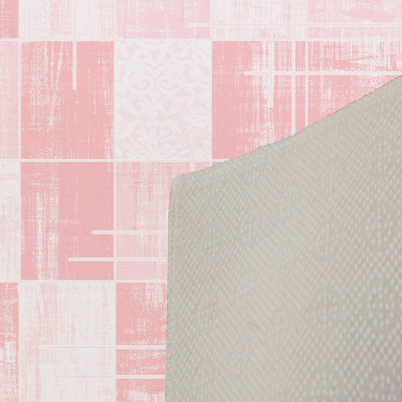 Tapis en feutre en PVC antidérapant de qualité supérieure à imprimé 3D de qualité supérieure, 1% polyester | Hauteur des poils de 8 mm, lavable à la machine, durable et élégante pour le salon, la chambre à coucher et la décoration intérieure