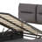 Upholstered Platform bed with a Hydraulic Storage System-39616067-39616066