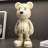 Resin bear decorative piggy bank statue