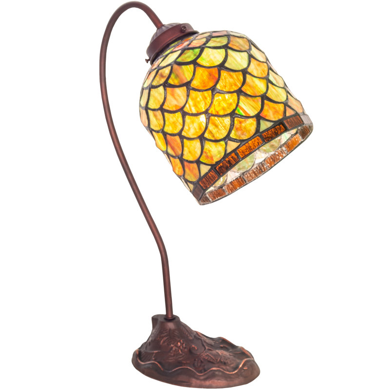 Rustic Lodge Desk Table Lamp
