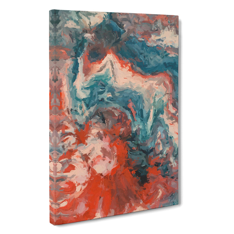 Justice In The Beginning Abstract - Wrapped Canvas, 50cm H x 35cm W x 3cm D
