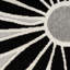 Tapis intérieur / extérieur noir / gris / blanc Ameleah-374984179