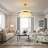 12-Light Dimmable Round Crystal Hanging Light Modern Chandeliers-352986149-352986148-352986150