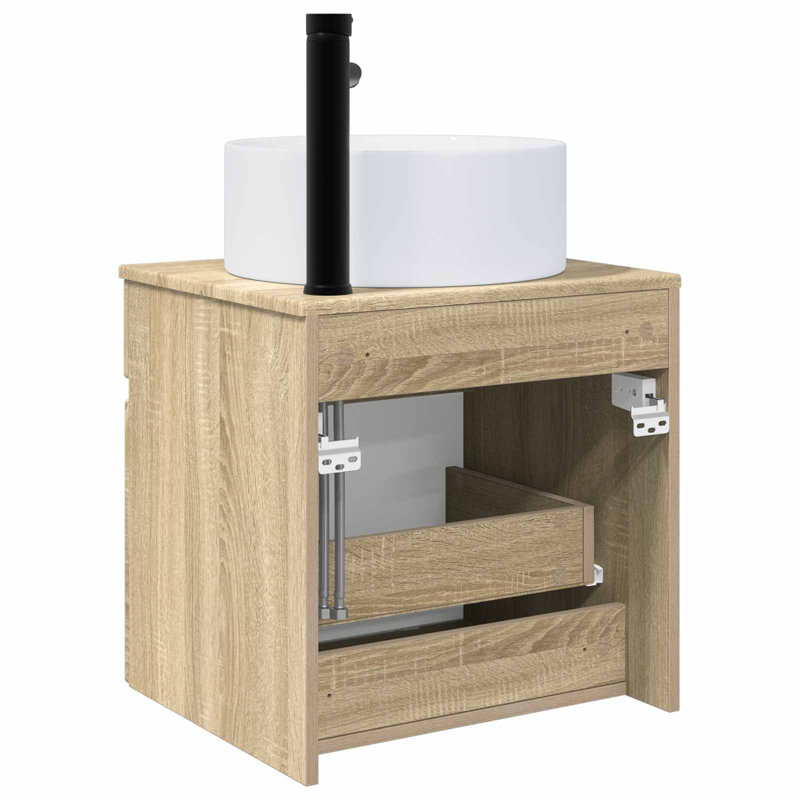490 mm Bathroom Vanity, Sonoma Oak