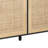 62.20"Elegant and Functional 4-Door Rattan Decorative Storage Cabinet-817232982