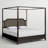 Elyse Metal Canopy Bed-249550341