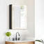 Armoire à pharmacie avec miroir de salle de bain Hesili