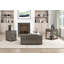 Table basse relevable avec rangement