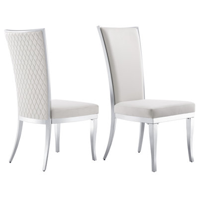 Ismary 18.9'' H Velvet Upholstered Side Chair