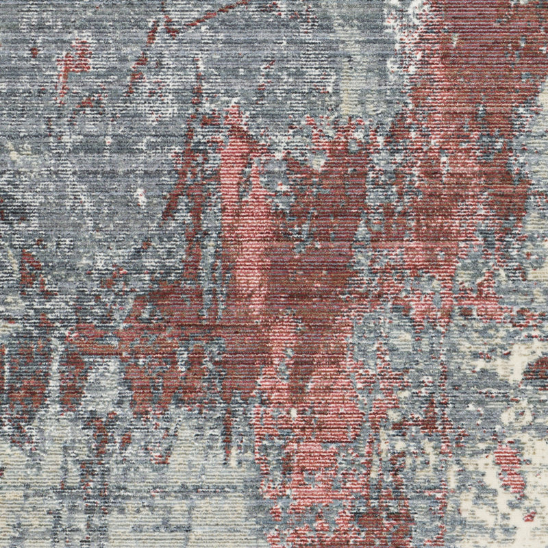 Abstract Indoor Rug, Rectangle 3' x 4'11"