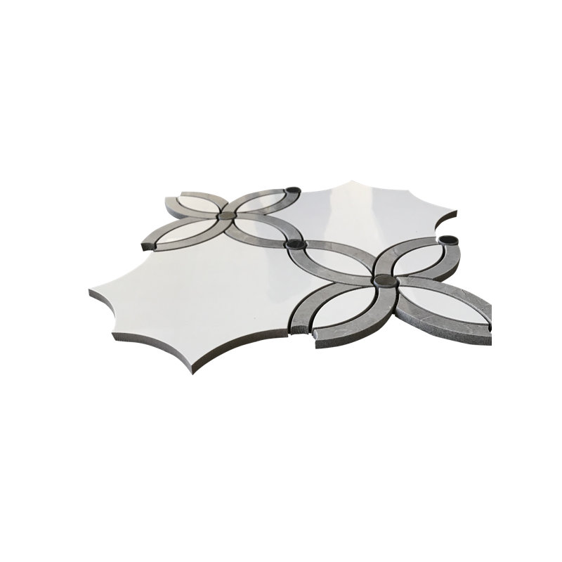 Carreau de mosaïque en porcelaine 12 po x 12 po