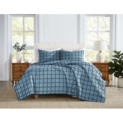 Cannon Luka Grid Quilt Set