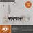 Alvisa 5 - Light Dimmable Wagon Wheel Chandelier