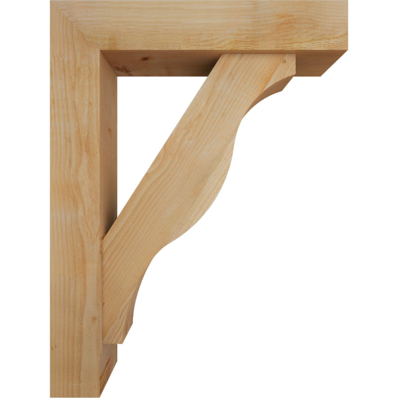 Support Funston Block avec support décalé, 48 po x 36 po, Sapin Douglas de l 8 po (scié brut)