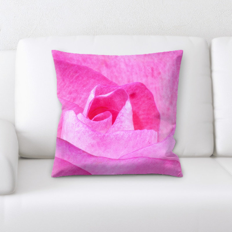 Coussin rose