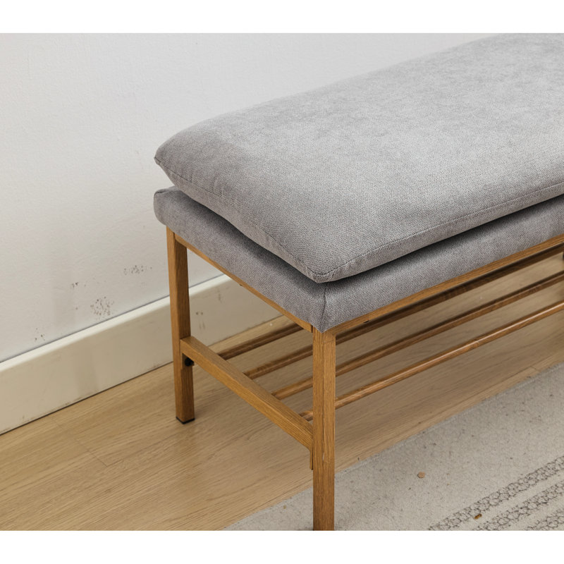 Avera Storage Bench, Grey