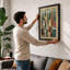 Skyline Art Deco - Framed Print-571686480-571686487