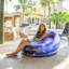 Fauteuil gonflable illuminé Galaxy Air Candy