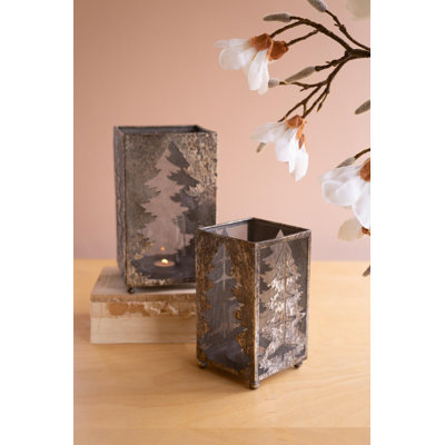 ENSEMBLE DE DEUX LUMINAIRES D'ARBRES DE NOEL