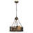 2 - Light Antique Copper Lantern Pendant