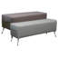 Modern Polyester Blend Upholstered Bench