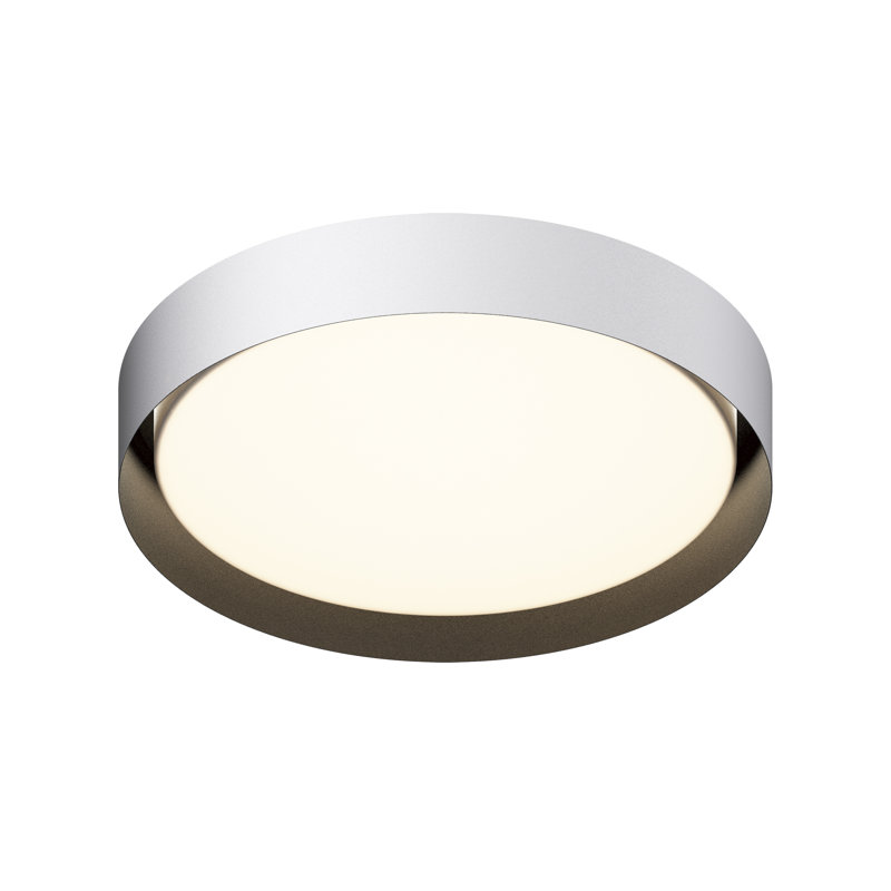 Artyom Pastic LED Flush Mount, White/Black