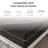 Berryville 12" Medium Memory Foam Mattress-1153176561-1181733488