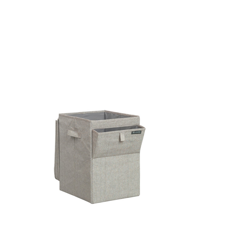 Panier à linge empilable 9,2 gallons, gris