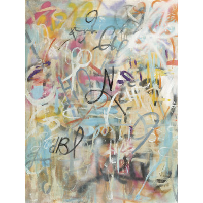«Graffiti Freedom Mute» par Danhui Nai, reproduction sur toile tendue
