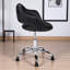 Chaise de bureau en polyuréthane à hauteur ajustable noire Enrique H 33,54 po x l 22,36 po x P 22,36 po Enrique