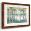 Lac Aspen - Tableau sous verre avec passe-partout et encadré, grand format, pour salon-2055551632-2055551636