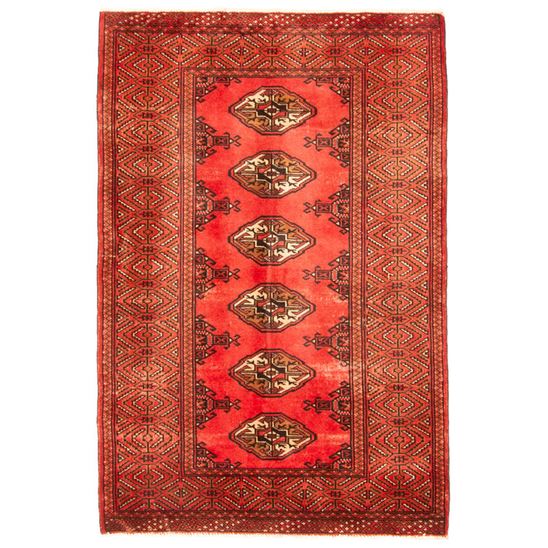Teimani Red Rug 3'4" x 4'11"