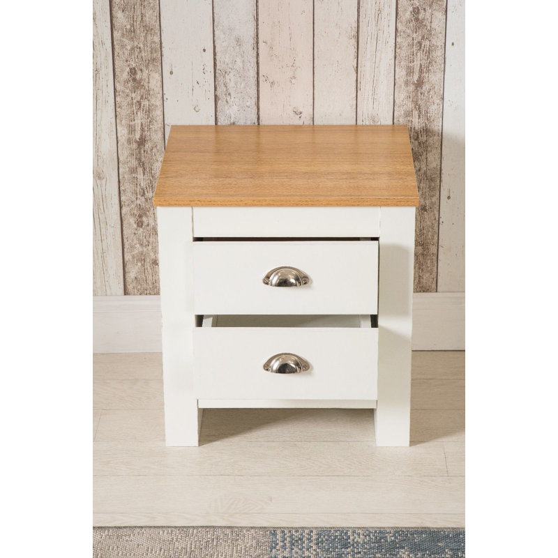 Susana Piece Bedroom Set, Natural/White