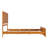 Jeilynn Solid Wood Foundation Bed Frame with Matching Footboard-381203062-339714124