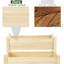 Outsunny 34"X34"X28" Raised Garden Bed