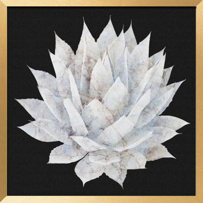 "Agave Agave", art mural texturé encadré