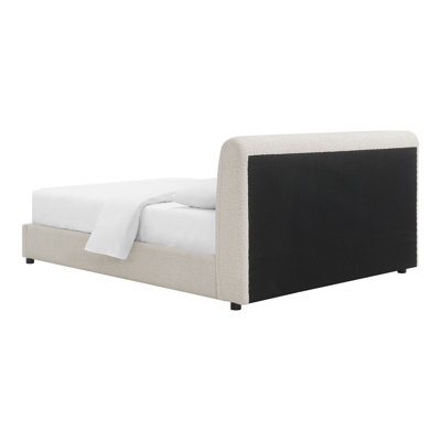 Boucle Platform Bed