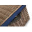 Wicker Rope Handled Trunk with Lining-143960195