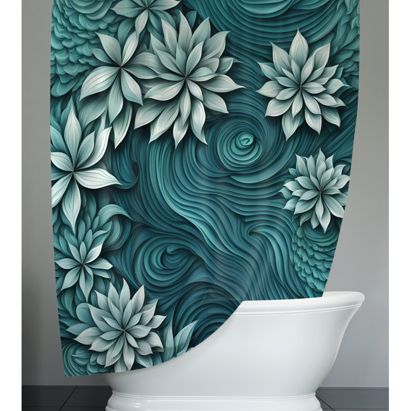 Rideau de douche Gottfrid, H 93 po x l 70 po