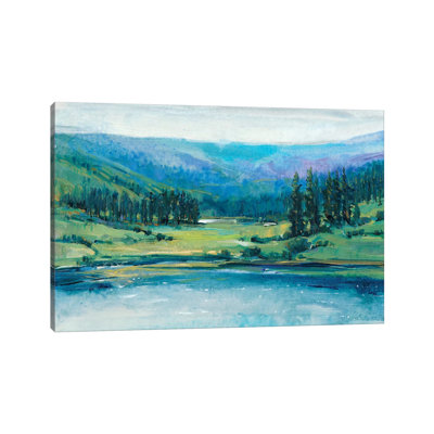 Mountain Lake I by Tim OToole - Wrapped Canvas Painting