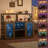 Asrf 47'' Wine Bar,Storage Buffet Cabinet Coffee Bar Cabinet For Liquor,Wine Cabinet With Racks with LEDs-1118037279